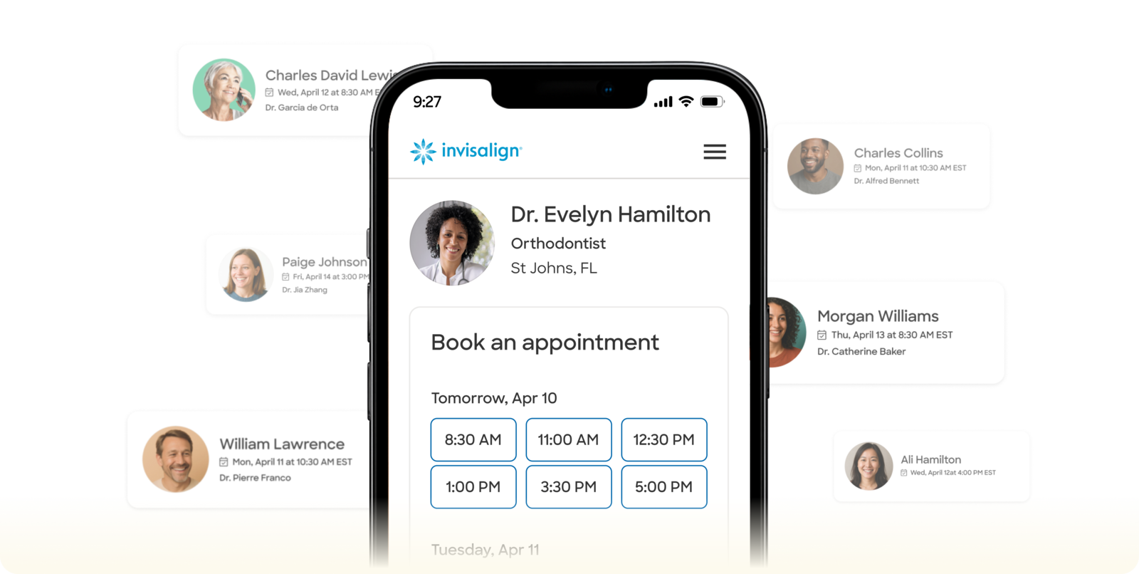 Writes bookings into your EHR