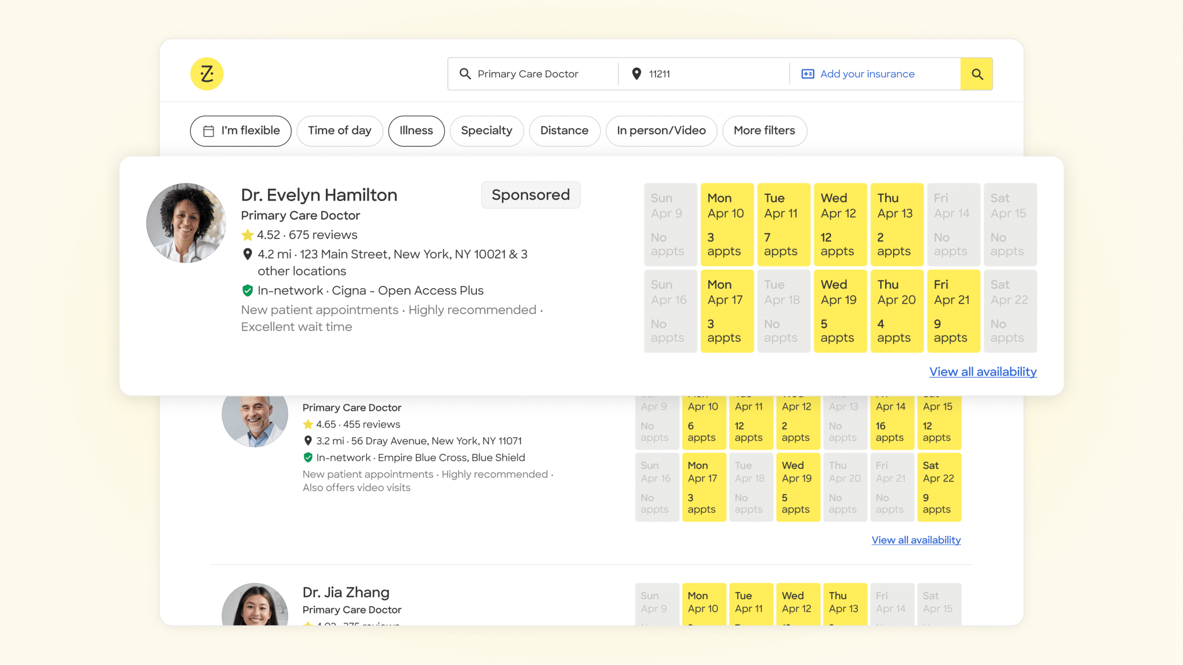 zocdoc business enterprise hero image