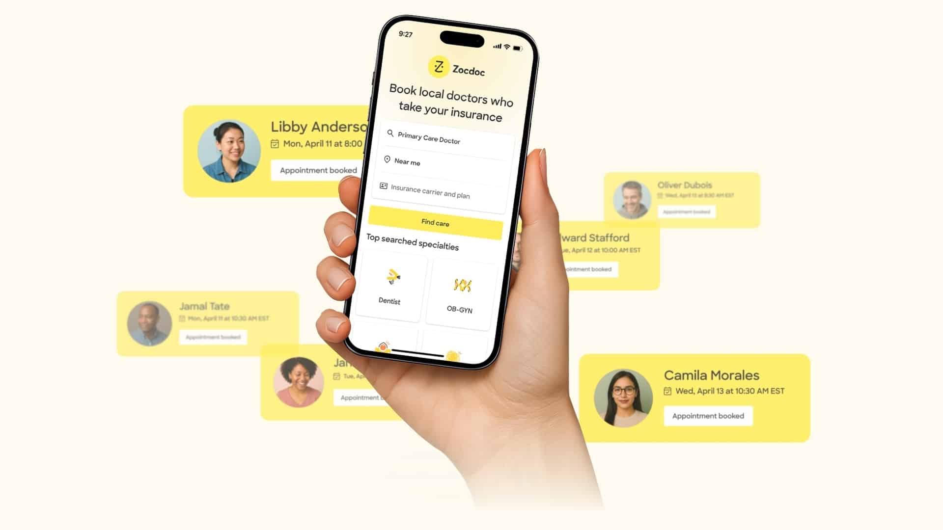 zocdoc business enterprise hero image