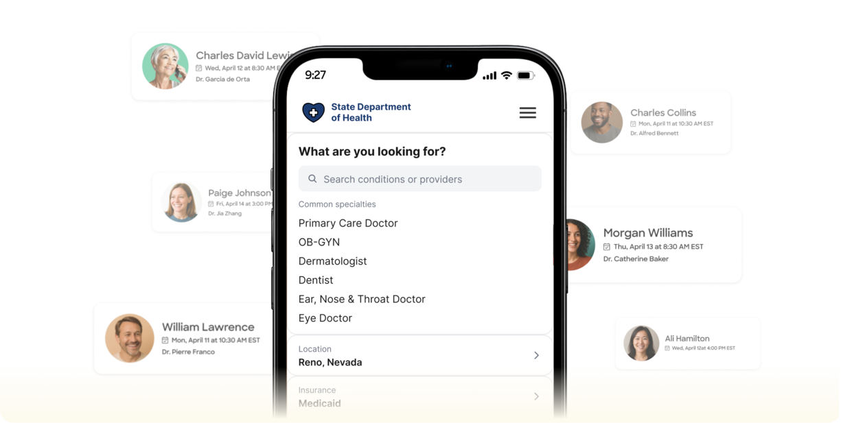 Search for care