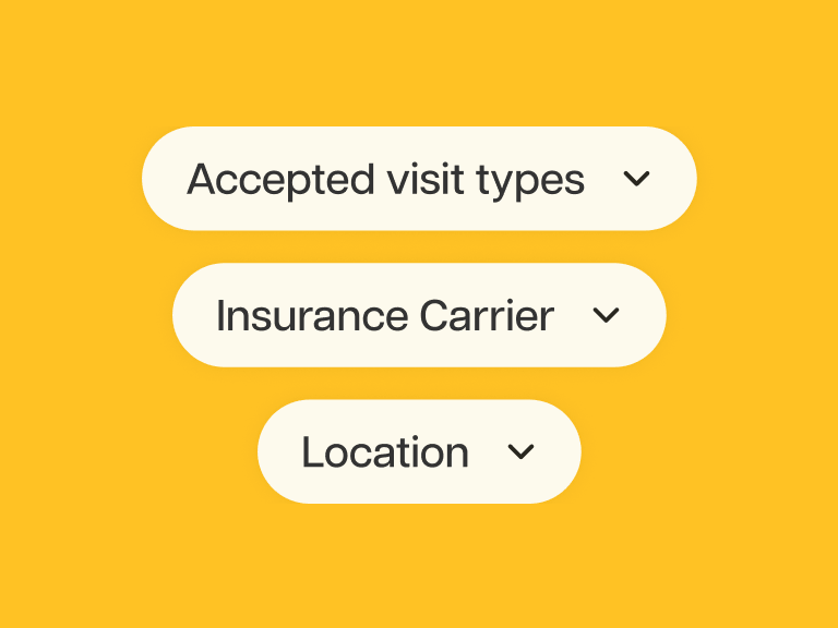 Provider using Zocdoc on a laptop