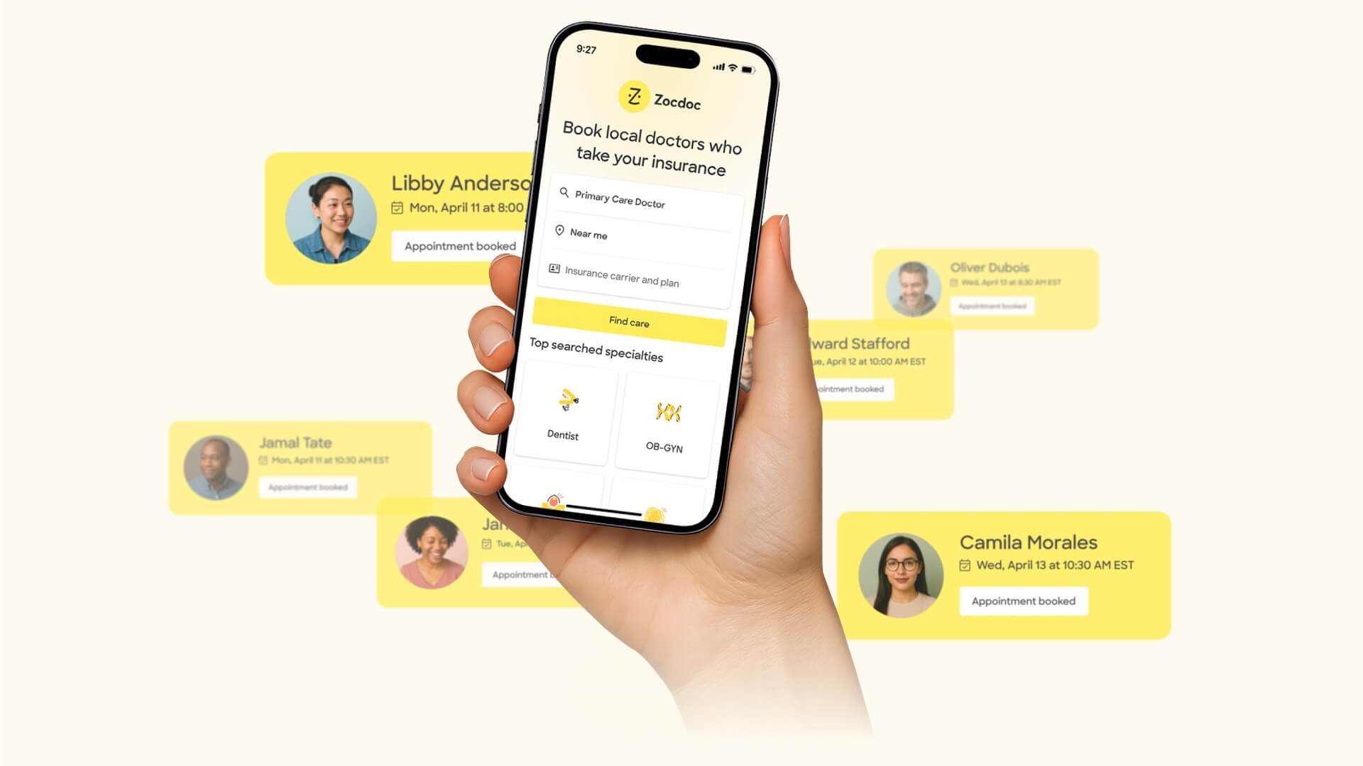 zocdoc business enterprise hero image